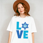 Love - Hanukkah Unisex Crewneck T-Shirt Sweatshirt Hoodie