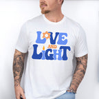 Love And Light Candle - Hanukkah Unisex Crewneck T-Shirt Sweatshirt Hoodie