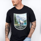 Glacier National Park Montana - National Parks Unisex Crewneck T-Shirt Sweatshirt Hoodie