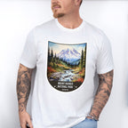 Mount Rainier National Park Washington - National Parks Unisex Crewneck T-Shirt Sweatshirt Hoodie