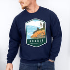 Acadia National Park Colorful Design - National Parks Unisex Crewneck T-Shirt Sweatshirt Hoodie