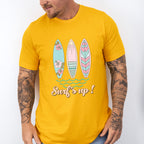 Surf's Up Design - Summer Theme Unisex Crewneck T-Shirt Sweatshirt Hoodie