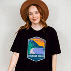 American Samoa National Park Colorful Design - National Parks Unisex Crewneck T-Shirt Sweatshirt Hoodie