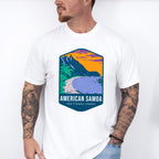 American Samoa National Park Colorful Design - National Parks Unisex Crewneck T-Shirt Sweatshirt Hoodie