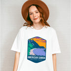 American Samoa National Park Colorful Design - National Parks Unisex Crewneck T-Shirt Sweatshirt Hoodie