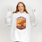 Badlands National Park Colorful Design - National Parks Unisex Crewneck T-Shirt Sweatshirt Hoodie