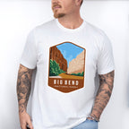 Big Bend National Park Colorful Design - National Parks Unisex Crewneck T-Shirt Sweatshirt Hoodie