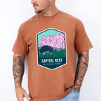 Capitol Reef National Park Colorful Design - National Parks Unisex Crewneck T-Shirt Sweatshirt Hoodie