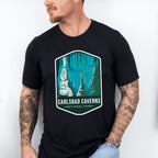 Carlsbad Caverns National Park Colorful Design - National Parks Unisex Crewneck T-Shirt Sweatshirt Hoodie