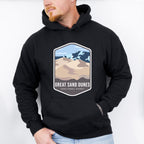 Great Sand Dunes National Park Colorful Design - National Parks Unisex Crewneck T-Shirt Sweatshirt Hoodie