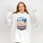 Great Sand Dunes National Park Colorful Design - National Parks Unisex Crewneck T-Shirt Sweatshirt Hoodie