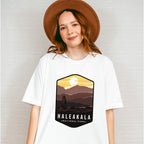 Haleakala National Park Colorful Design - National Parks Unisex Crewneck T-Shirt Sweatshirt Hoodie