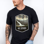 Hot Springs National Park Colorful Design - National Parks Unisex Crewneck T-Shirt Sweatshirt Hoodie