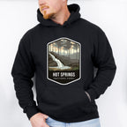 Hot Springs National Park Colorful Design - National Parks Unisex Crewneck T-Shirt Sweatshirt Hoodie