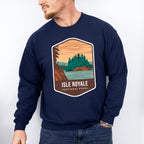 Isle Royale National Park Colorful Design - National Parks Unisex Crewneck T-Shirt Sweatshirt Hoodie