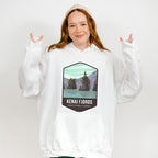 Kenai Fjords National Park Colorful Design - National Parks Unisex Crewneck T-Shirt Sweatshirt Hoodie