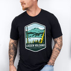 Lassen Volcanic National Park Colorful Design - National Parks Unisex Crewneck T-Shirt Sweatshirt Hoodie