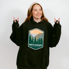 North Cascades National Park Colorful Design - National Parks Unisex Crewneck T-Shirt Sweatshirt Hoodie