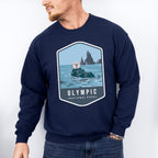 Olympic National Park Colorful Design - National Parks Unisex Crewneck T-Shirt Sweatshirt Hoodie