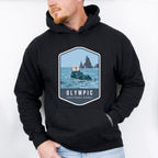 Olympic National Park Colorful Design - National Parks Unisex Crewneck T-Shirt Sweatshirt Hoodie