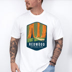 Redwood National Park Colorful Design - National Parks Unisex Crewneck T-Shirt Sweatshirt Hoodie
