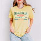 Beachbum Surfing Co Est. 1778 Design - Summer Theme Unisex Crewneck T-Shirt Sweatshirt Hoodie