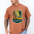 Sequoia National Park Colorful Design - National Parks Unisex Crewneck T-Shirt Sweatshirt Hoodie