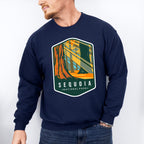 Sequoia National Park Colorful Design - National Parks Unisex Crewneck T-Shirt Sweatshirt Hoodie