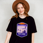 White Sands National Park Colorful Design - National Parks Unisex Crewneck T-Shirt Sweatshirt Hoodie