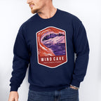 Wind Cave National Park Colorful Design - National Parks Unisex Crewneck T-Shirt Sweatshirt Hoodie