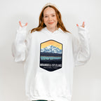 Wrangell St. Elias National Park Colorful Design - National Parks Unisex Crewneck T-Shirt Sweatshirt Hoodie