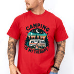 Camping is My Therapy Design - Camping Unisex Crewneck T-Shirt Sweatshirt Hoodie