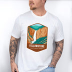 Yellowstone National Park Colorful Design - National Parks Unisex Crewneck T-Shirt Sweatshirt Hoodie