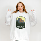 Yosemite National Park Colorful Design - National Parks Unisex Crewneck T-Shirt Sweatshirt Hoodie