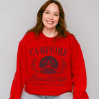 Campfire Social Club Design - Camping Unisex Crewneck T-Shirt Sweatshirt Hoodie