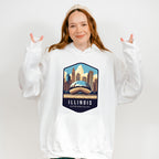 Illinois Springfield - States & Cities Unisex Crewneck T-Shirt Sweatshirt Hoodie