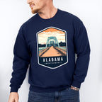 Alabama Montgomery - States & Cities Unisex Crewneck T-Shirt Sweatshirt Hoodie