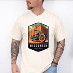 Wisconsin Madison - States & Cities Unisex Crewneck T-Shirt Sweatshirt Hoodie