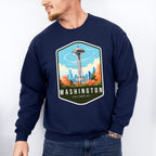 Washington Olympia - States & Cities Unisex Crewneck T-Shirt Sweatshirt Hoodie