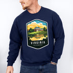Virginia Richmond - States & Cities Unisex Crewneck T-Shirt Sweatshirt Hoodie
