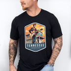 Tennessee Nashville - States & Cities Unisex Crewneck T-Shirt Sweatshirt Hoodie