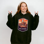 Oklahoma, Oklahoma City - States & Cities Unisex Crewneck T-Shirt Sweatshirt Hoodie