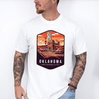 Oklahoma, Oklahoma City - States & Cities Unisex Crewneck T-Shirt Sweatshirt Hoodie
