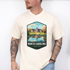 North Carolina Raleigh - States & Cities Unisex Crewneck T-Shirt Sweatshirt Hoodie