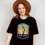 New York Albany - States & Cities Unisex Crewneck T-Shirt Sweatshirt Hoodie