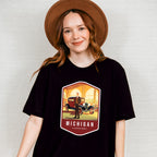 Michigan Lansing - States & Cities Unisex Crewneck T-Shirt Sweatshirt Hoodie