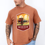 Michigan Lansing - States & Cities Unisex Crewneck T-Shirt Sweatshirt Hoodie