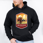 Michigan Lansing - States & Cities Unisex Crewneck T-Shirt Sweatshirt Hoodie