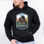 Massachusetts Boston - States & Cities Unisex Crewneck T-Shirt Sweatshirt Hoodie