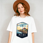 Maine Augusta - States & Cities Unisex Crewneck T-Shirt Sweatshirt Hoodie